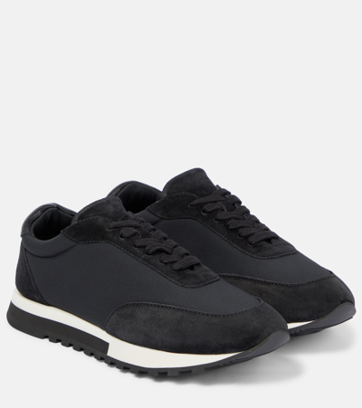 The Row Owen Runner Sneakers In Black