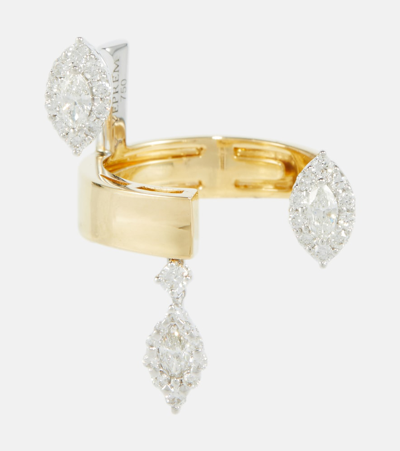 Yeprem Ring Aus 18kt Gelbgold Mit Diamanten In Gold