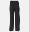 The Row Weite Hose Banew Aus Schurwolle In Black