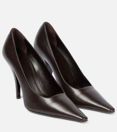 Jil Sander The Row Lana Pumps Shoes In Brown