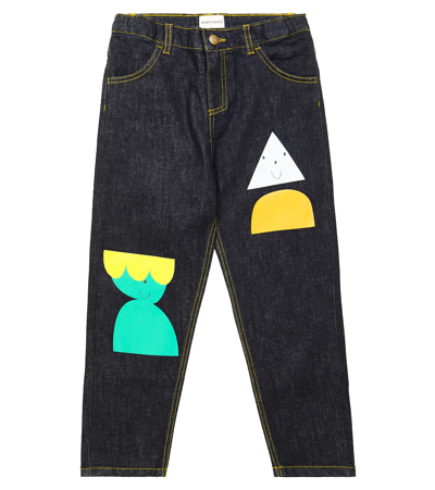 Bobo Choses Kids' Bedruckte Jeans In Black