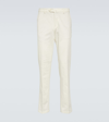 LORO PIANA COTTON SLIM PANTS