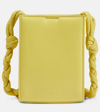 JIL SANDER TANGLE PADDED SMALL CROSSBODY BAG