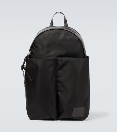 Jil Sander Front-pouch Backpack In Nero