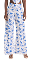 THE LULO PROJECT NAYARIT trousers BLUE LACE