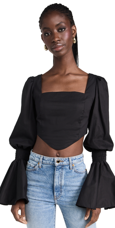 The Lulo Project Gloria Top In Black