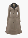 Jw Anderson A Line Single-breasted Coat In Neutrals