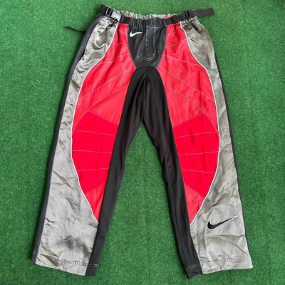 Pre-owned Cactus Plant Flea Market X Nike Cpfm Rave Pants In Red
