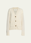 Lisa Yang The Danni Cashmere Cardigan In Cream