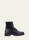 Aquatalia Gitano Genuine Shearling Lined Water Repellent Boot In Black