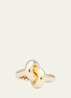ENGELBERT 18K YELLOW GOLD ABSOLUTELY LOOSE KNOT RING