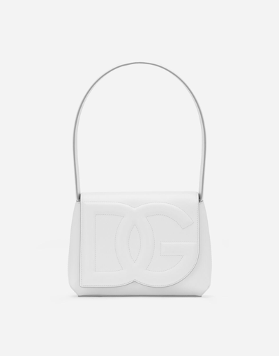 Dolce & Gabbana Dg Logo Bag Shoulder Bag In White