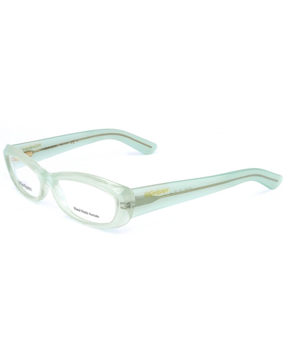 Saint Laurent Women's 6342 53mm Optical Frames In Green