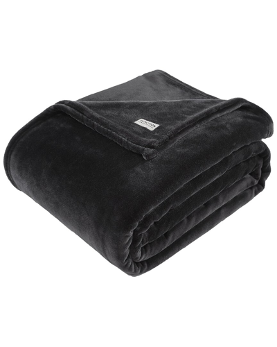 KENNETH COLE REACTION KENNETH COLE REACTION SOLID ULTRA SOFT PLUSH FLEECE BLANKET