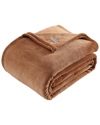 Kenneth Cole Reaction Solid Ultra Soft Plush Fleece Blanket