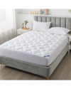 Royal Velvet European White Down Mattress Pad In White