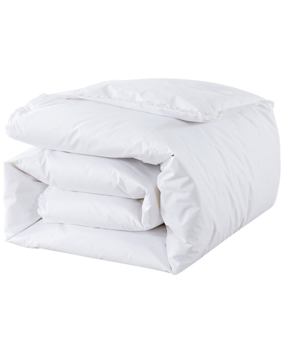 St. James Home Ruffled Edge Down Comforter In White