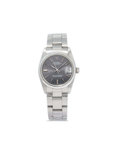 Pre-owned Rolex 1976  Datejust 31mm In Grey
