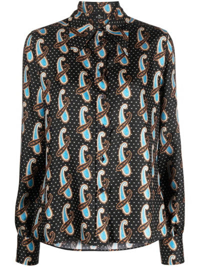 Etro Paisley-printed Buttoned Shirt In Multicolor