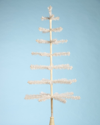 BETHANY LOWE 42" FEATHER TREE WITH GLITTERED BASE