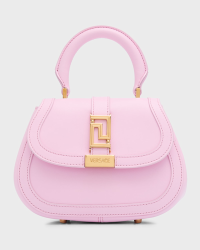 Versace 迷你小牛皮手提包 In Pale Pink