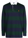 POLO RALPH LAUREN GREEN THE ICONIC RUGBY SHIRT