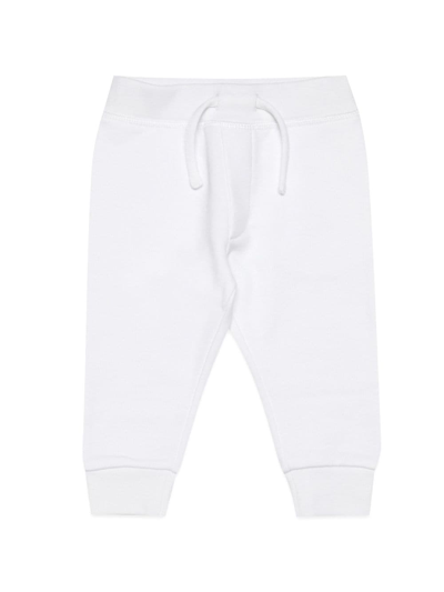 Dsquared2 Babies' Icon Graphic-print Track Pants In White