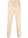 Karl Lagerfeld Organic-cotton Blend Track Pant In Neutrals