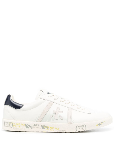 Premiata Andy 5742 Low-top Sneakers In White