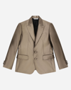 DOLCE & GABBANA CLASSIC SILK MIKADO TWO-BUTTON SICILIA-FIT JACKET