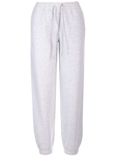 Moncler Drawstring Straight Leg Trousers In Grey