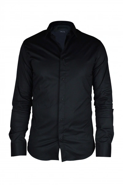 Philipp Plein Ls Skull Shirt In Black