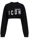 Dsquared2 Sweatshirt In Nero
