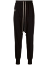 Rick Owens Drkshdw Drop-crotch Drawstring Trousers In Schwarz