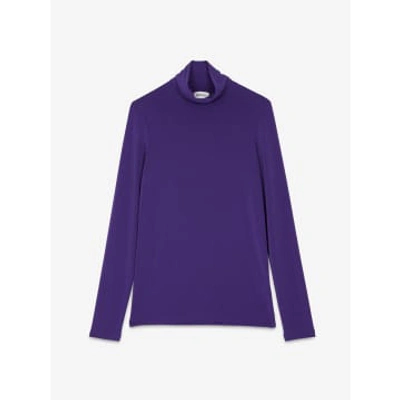 Ottod'ame Turtleneck Jumper Purple