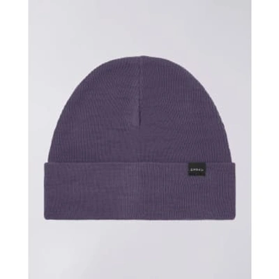 Edwin Watch Cap Beanie In Purple