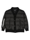 DSQUARED2 LOGO-PATCH PADDED JACKET