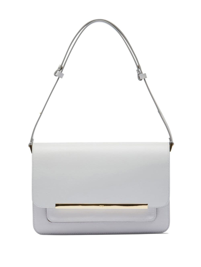 N°21 Edith Logo-engraved Shoulder Bag In Weiss