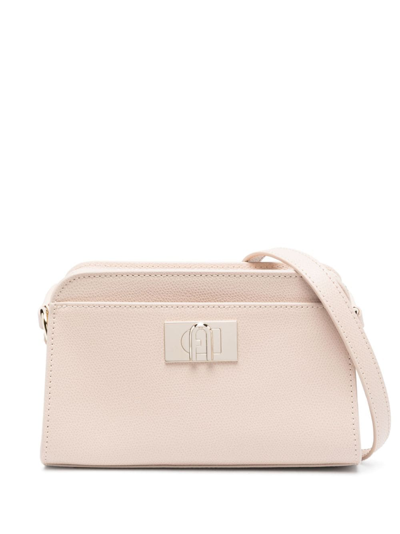 Furla 1927 Leather Crossbody Bag In Pink