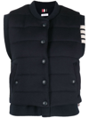 THOM BROWNE 4-BAR STRIPE REVERSIBLE VEST