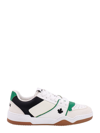Dsquared2 Low Top Leather Sneaker. In White