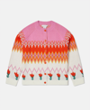 Stella Mccartney Tulip Fair Isle Cardigan In Multicolour