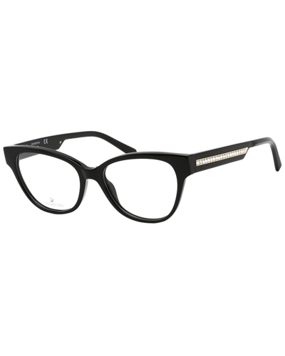 Swarovski Women's Sk5392 51mm Optical Frames In Black