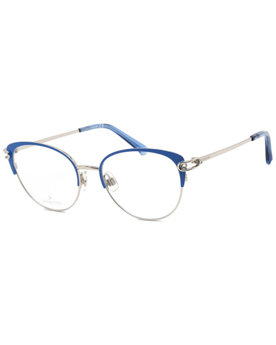 Swarovski Women's Sk5397 52mm Optical Frames In Blue