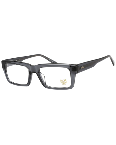 Mcm Demo Rectangular Men's Eyeglasses 2711 036 55 In Grey