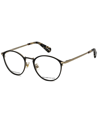 Kate Spade Demo Round Mens Eyeglasses Jalyssa 0807 51 In Black