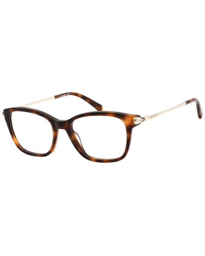 Swarovski Women's Sk5350 49mm Optical Frames In Brown