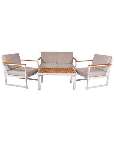 Courtyard Casual Catalina 3 Pc Club Chair Chat Set