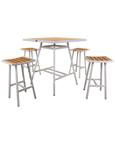 Courtyard Casual Catalina 5 Pc Bar Dining Set