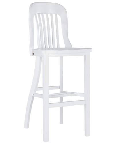 Linon Furniture Linon Maylen Barstool Set Of 2 In White
